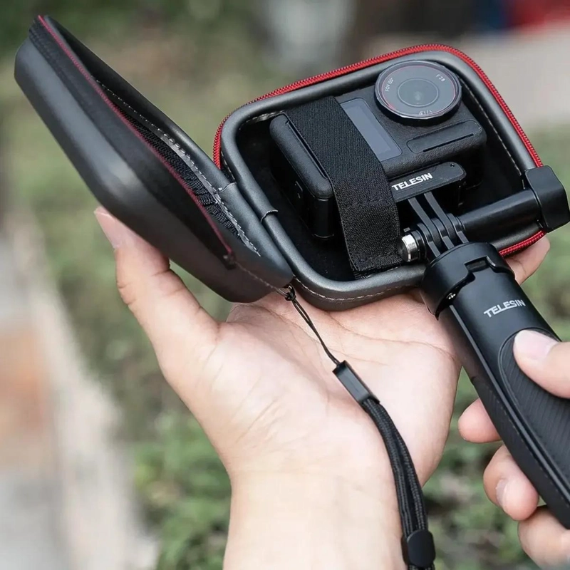 ESTUCHE COMPACTO PARA CAMARAS DE ACCION Y ACCESORIOS - 6