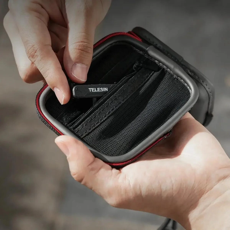 ESTUCHE COMPACTO PARA CAMARAS DE ACCION Y ACCESORIOS - 7
