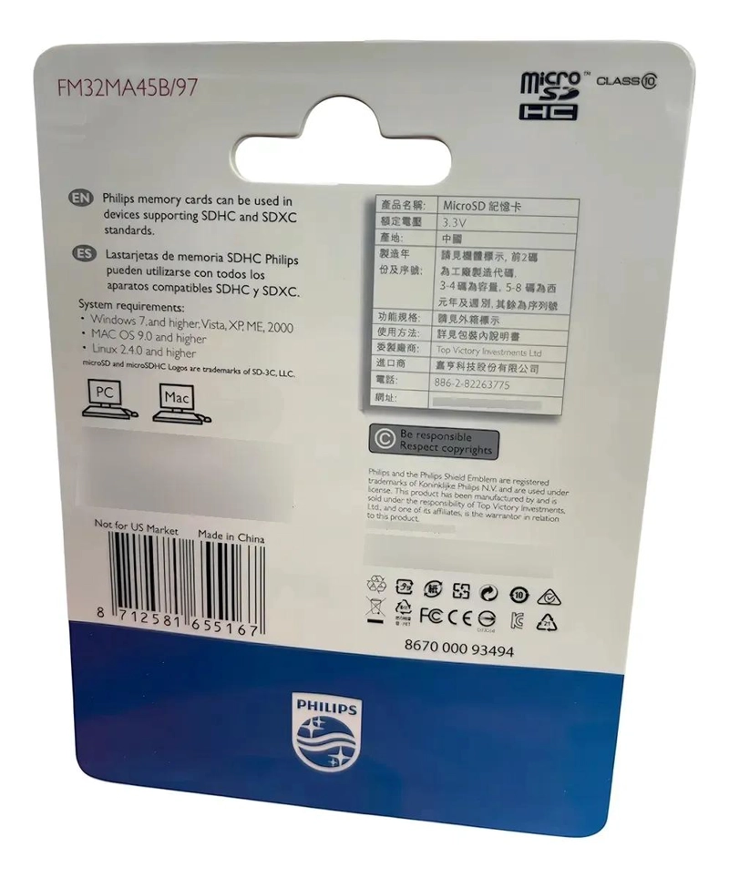 TARJETA MICRO SD XC CLASS 10 DE 32 GB PARA ALMACENAMIENTO - 3