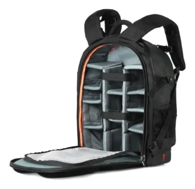 MOCHILA PARA FOTOGRAFIA CON GRAN CAPACIDAD Y DISEÑO ERGONOMICO - 2