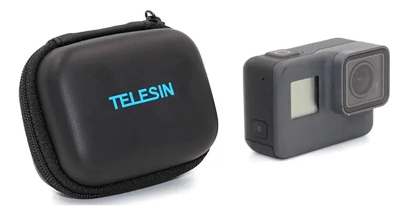 ESTUCHE PORTATIL RESISTENTE PARA CAMARAS DE ACCION Y ACCESORIOS - 1