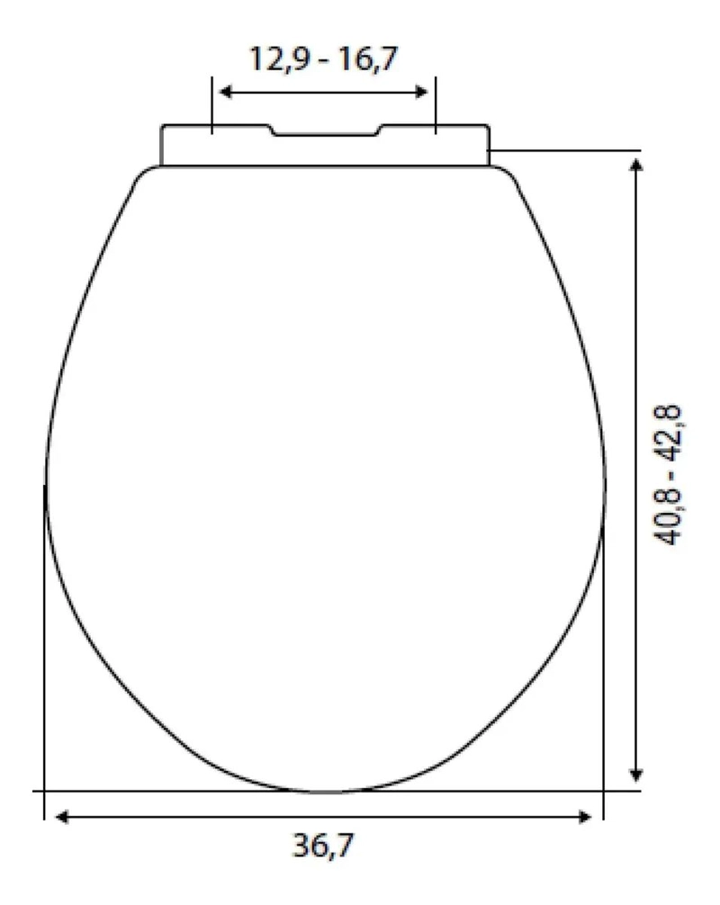 ASIENTO DE BAÑO ESTANDAR PARA SANITARIOS DE USO DIARIO - 2