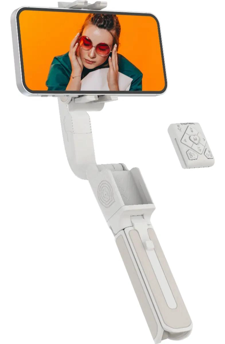ESTABILIZADOR MOTORIZADO 360° PARA GRABACIONES DE CELULAR - 2