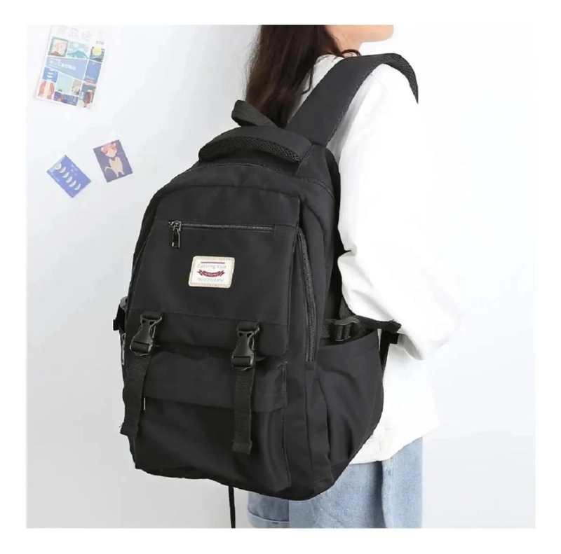 MOCHILA ESCOLAR JUVENIL IMPERMEABLE DE GRAN CAPACIDAD 40L - 2