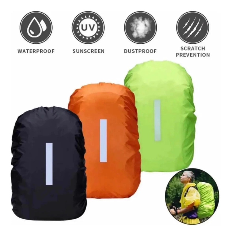 PACK DE 2 CUBIERTAS IMPERMEABLES PARA MOCHILAS DE 80 LITROS - 2