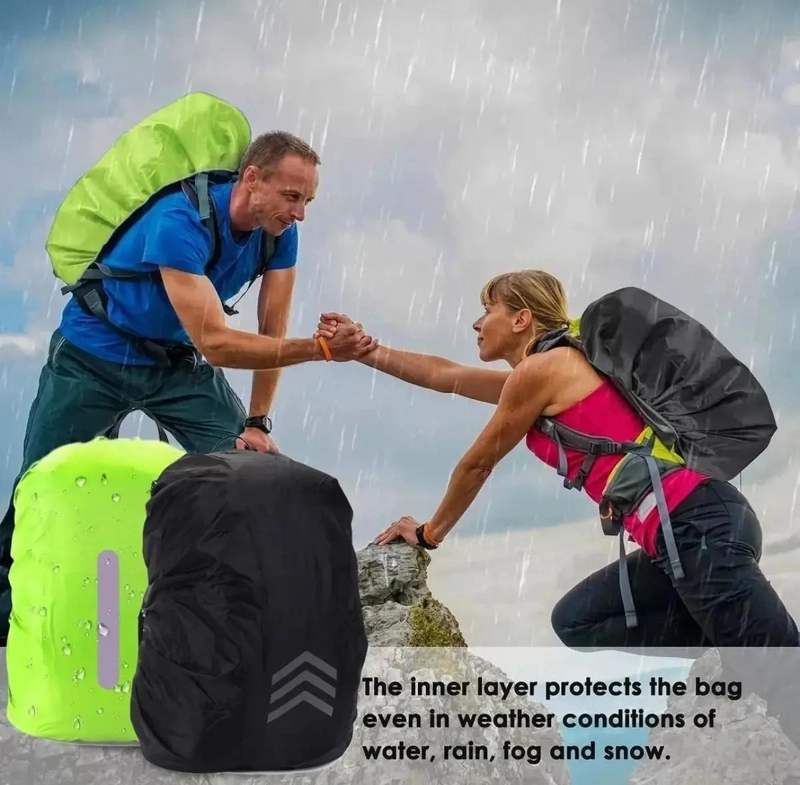 PACK DE 2 CUBIERTAS IMPERMEABLES PARA MOCHILAS DE 80 LITROS - 9
