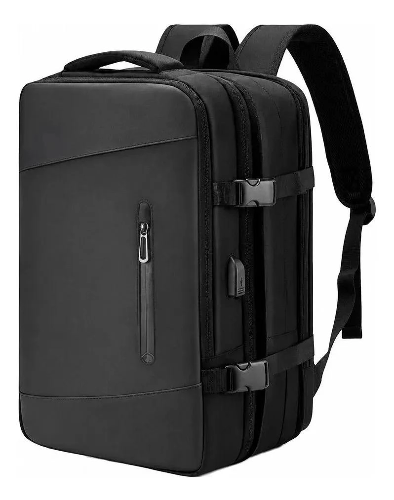 MOCHILA EXPANDIBLE IMPERMEABLE PARA VIAJES Y USO DIARIO - 10