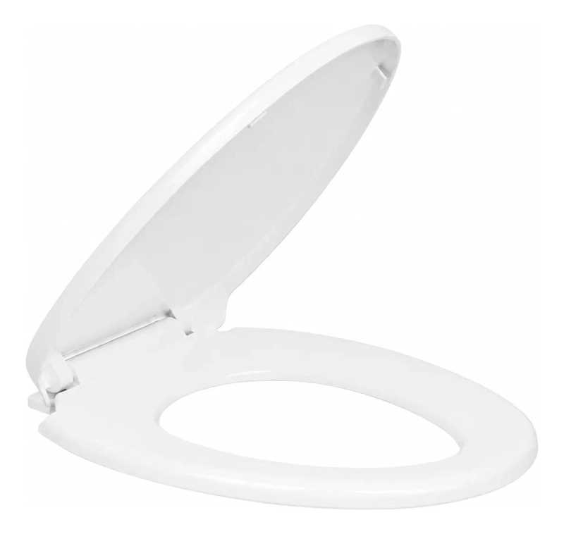 TAPA ASIENTO PARA WC MODERNO COLOR BLANCO BRILLANTE - 1