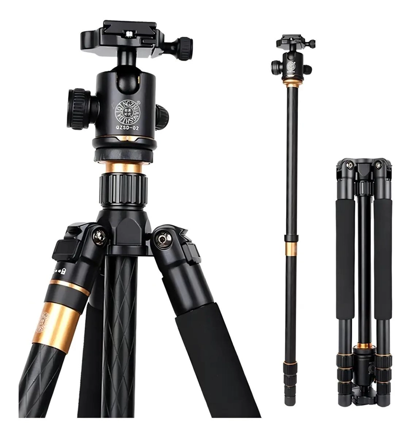 TRIPODE MONOPODE PROFESIONAL CON ROTULA 360° PARA CAMARAS - 1