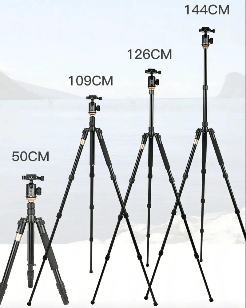 TRIPODE MONOPODE PROFESIONAL CON ROTULA 360° PARA CAMARAS - 8