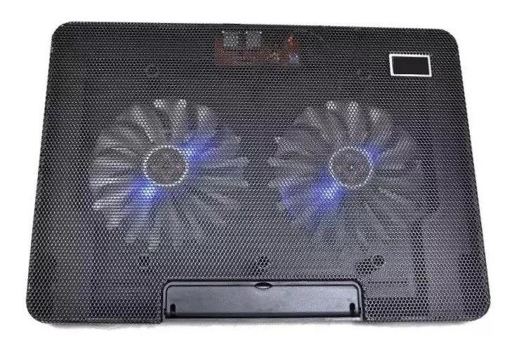 BASE AJUSTABLE PARA LAPTOP CON VENTILADOR Y SOPORTE ERGONOMICO - 2