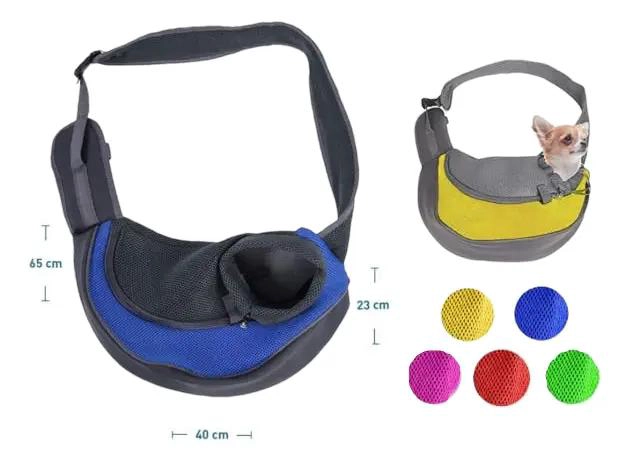 BOLSO DE TRANSPORTE BANDOLERO PARA MASCOTAS PEQUEÑAS - 3