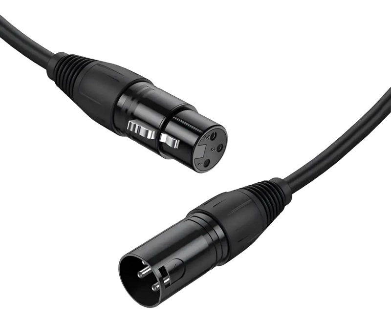 CABLE MICROFONO BALANCEADO DE 10 METROS XLR MACHO A HEMBRA - 7