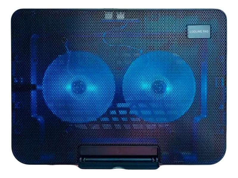 BASE ENFRIADORA PARA NOTEBOOK CON VENTILADORES Y USB - 2