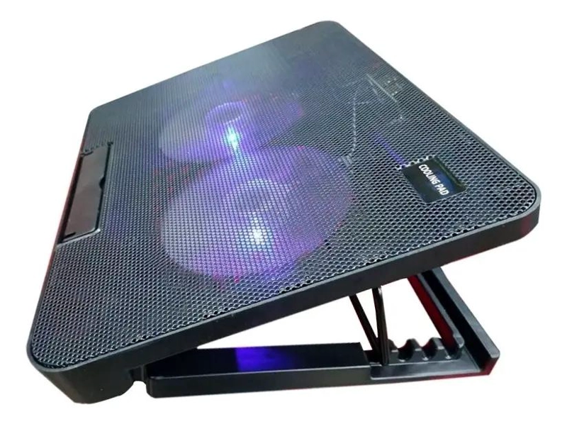 BASE ENFRIADORA PARA NOTEBOOK CON VENTILADORES Y USB - 5