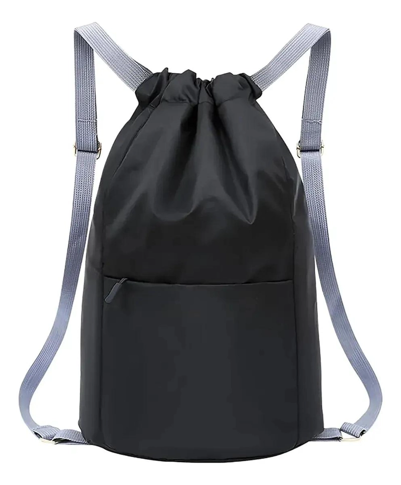 MOCHILA DE GIMNASIO IMPERMEABLE CON CORDON AJUSTABLE - 1