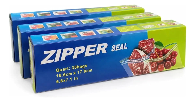 PACK DE 35 BOLSAS HERME TICAS REUTILIZABLES PARA ALIMENTOS - 1