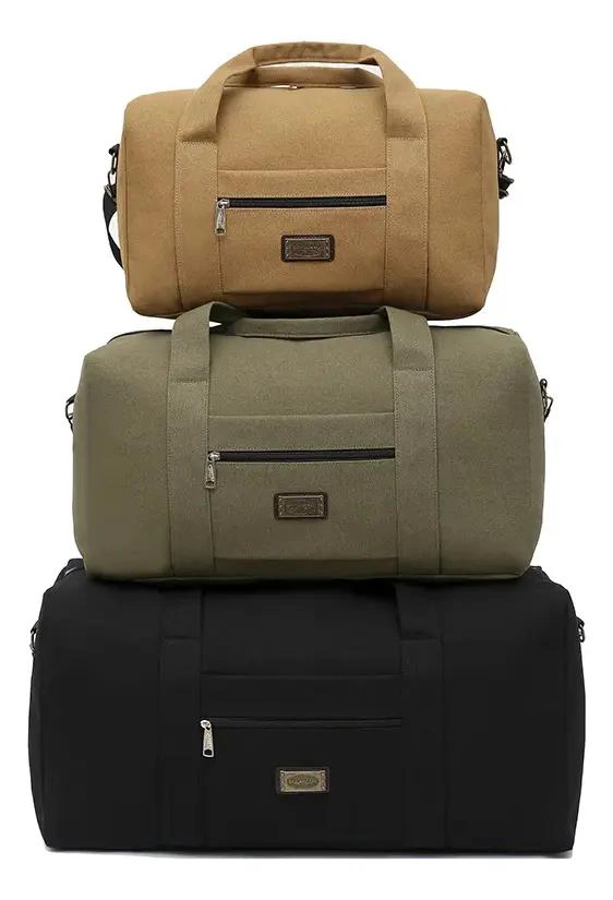BOLSO DE LONA REFORZADO DE 30 LITROS PARA VIAJES - 4