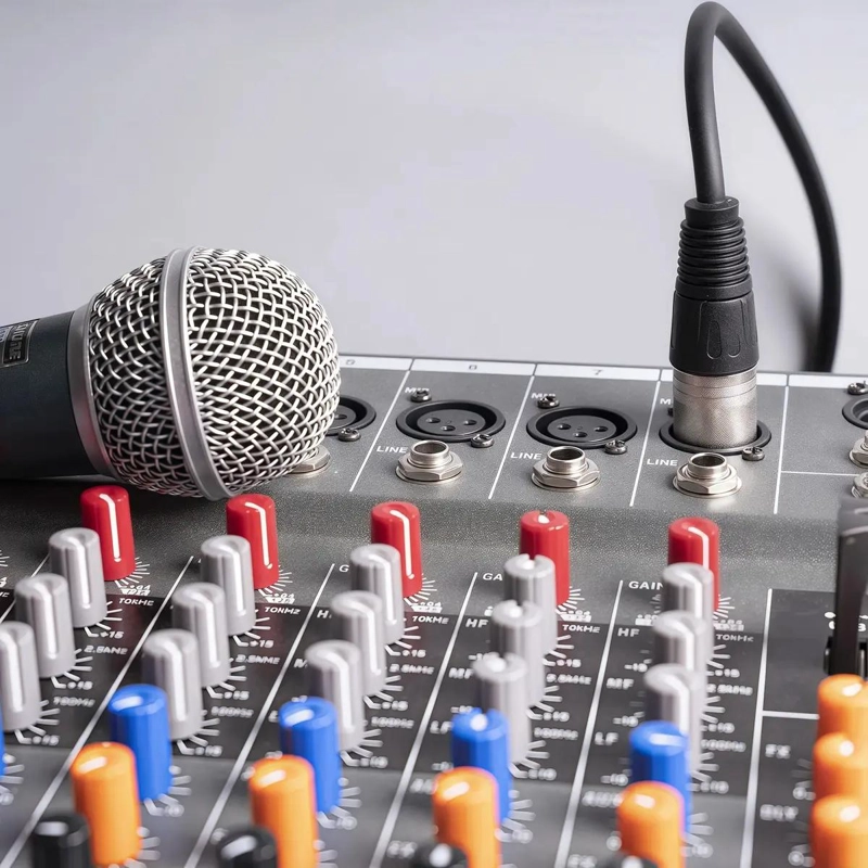 CABLE DE MICROFONO XLR A XLR DE 10 METROS PARA AUDIO PROFESIONAL - 9