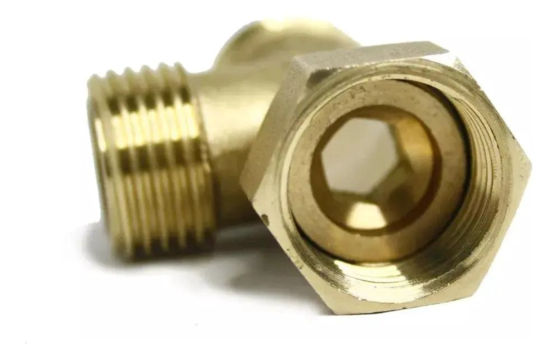 CONECTOR TIPO T MACHO HEMBRA PARA AGUA Y GAS 1/2 PULGADA - 8