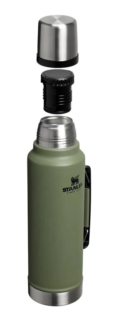 TERMO DE ACERO INOXIDABLE PARA BEBIDAS CALIENTES Y FRIAS 1.4L - 2