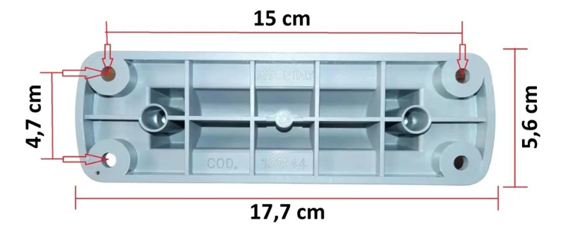 BISAGRA DE ALTA RESISTENCIA PARA PUERTAS FRIGORIFICAS - 2