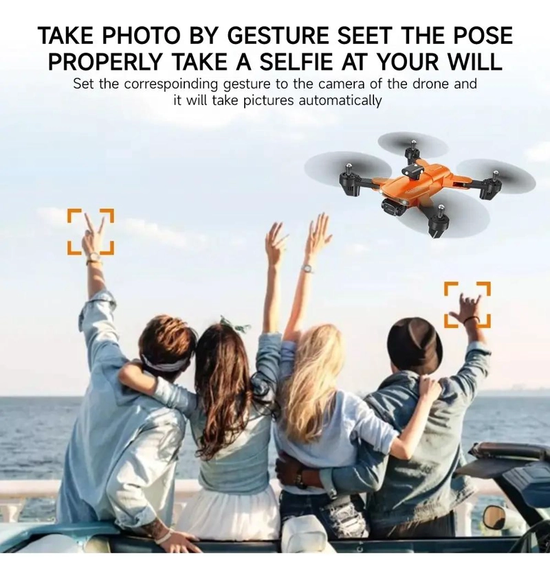 MINI DRONE DOBLE CAMARA FULL HD CON CONECTIVIDAD WIFI - 2