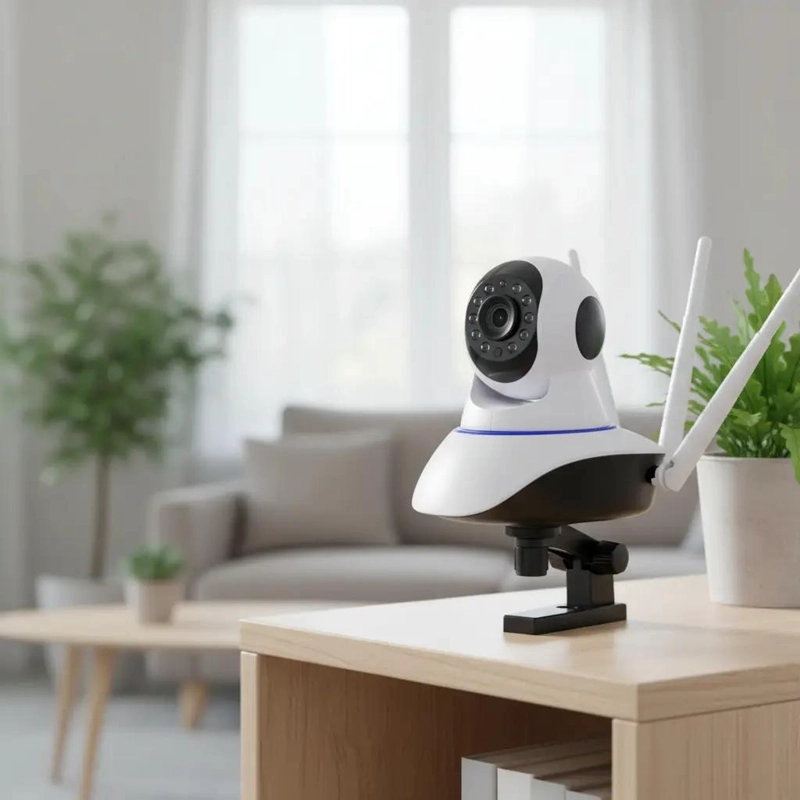 CAMARA IP WIFI HD 360° CON ALARMA Y AUDIO BIDIRECCIONAL - 4