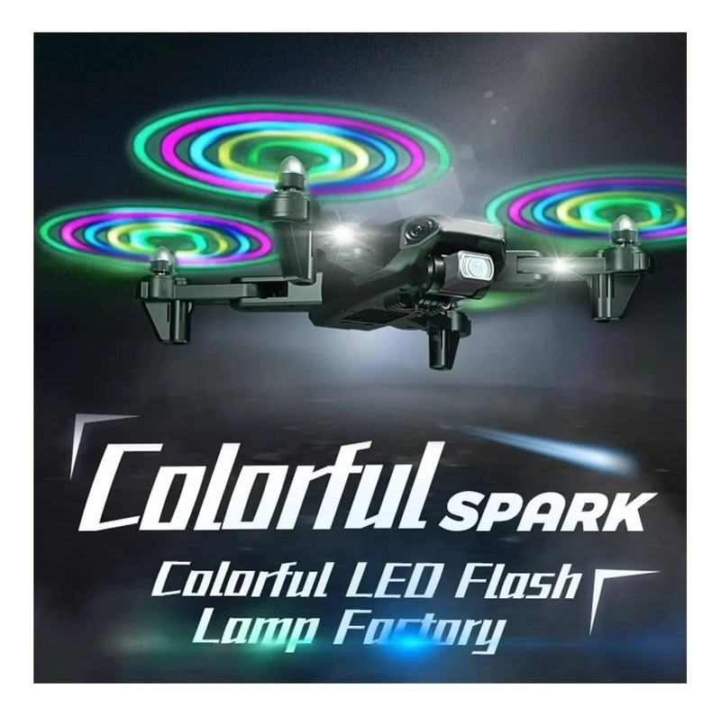 DRON PLEGABLE CON CAMARA DUAL 1080P Y CONECTIVIDAD WIFI - 2