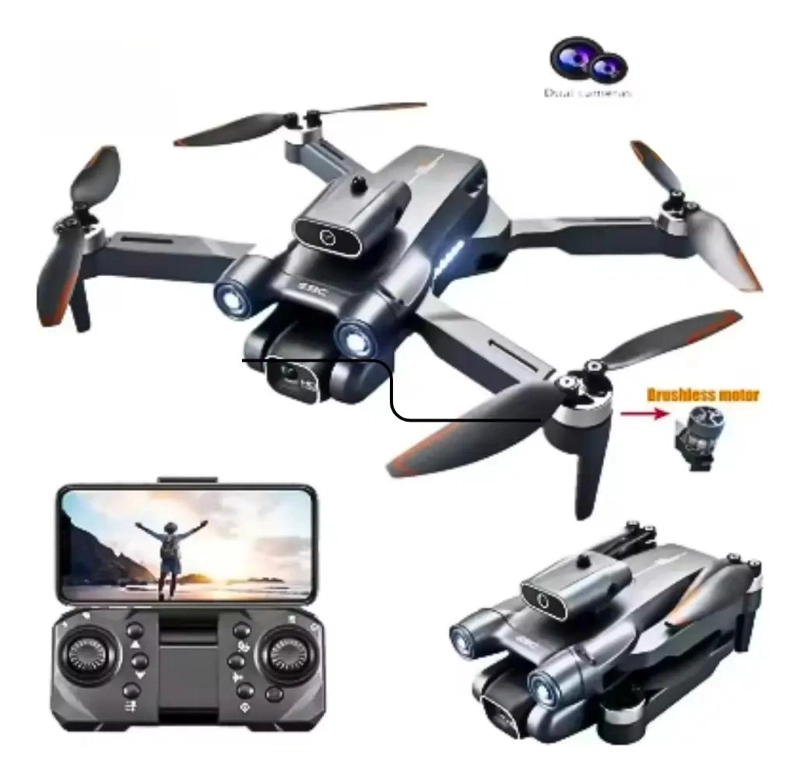 DRONE CON CAMARA DUAL HD Y TECNOLOGIA ANTICOLISION - 3