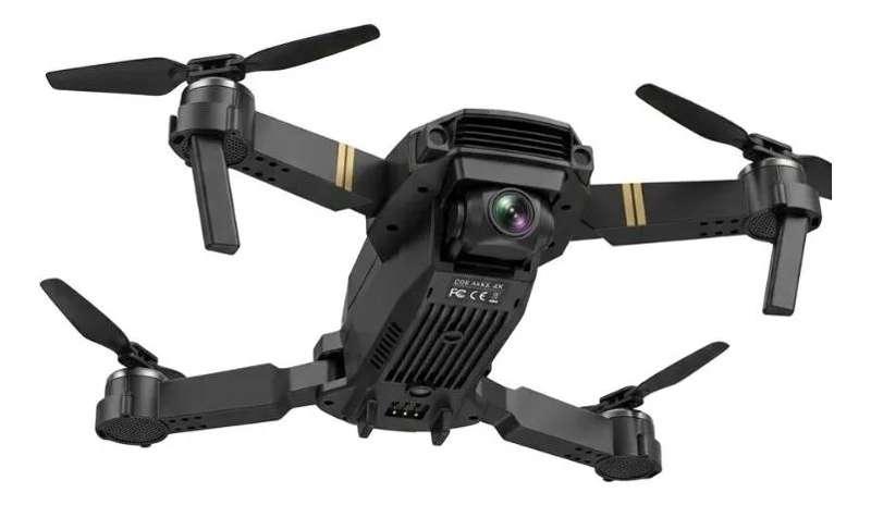 DRON AE REO PLEGABLE CON CAMARA DUAL 4K Y CONTROL REMOTO - 1