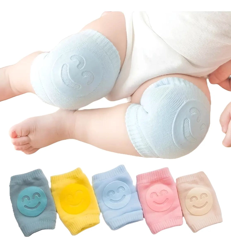 PACK DE 5 RODILLERAS ANTIDESLIZANTES PARA GATEO DE BEBE - 1