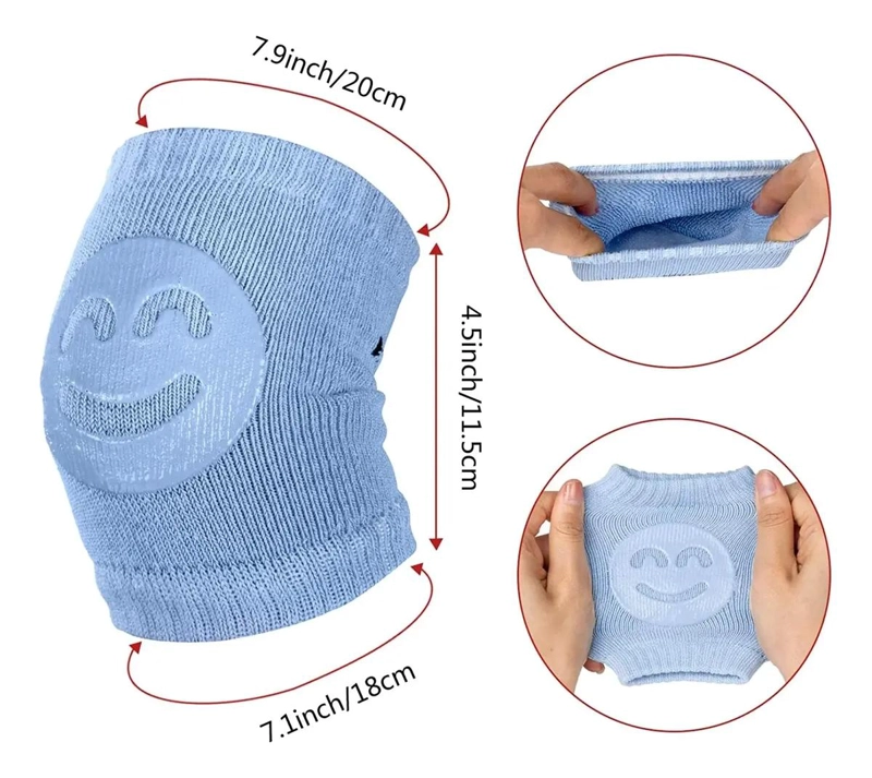 PACK DE 5 RODILLERAS ANTIDESLIZANTES PARA GATEO DE BEBE - 7