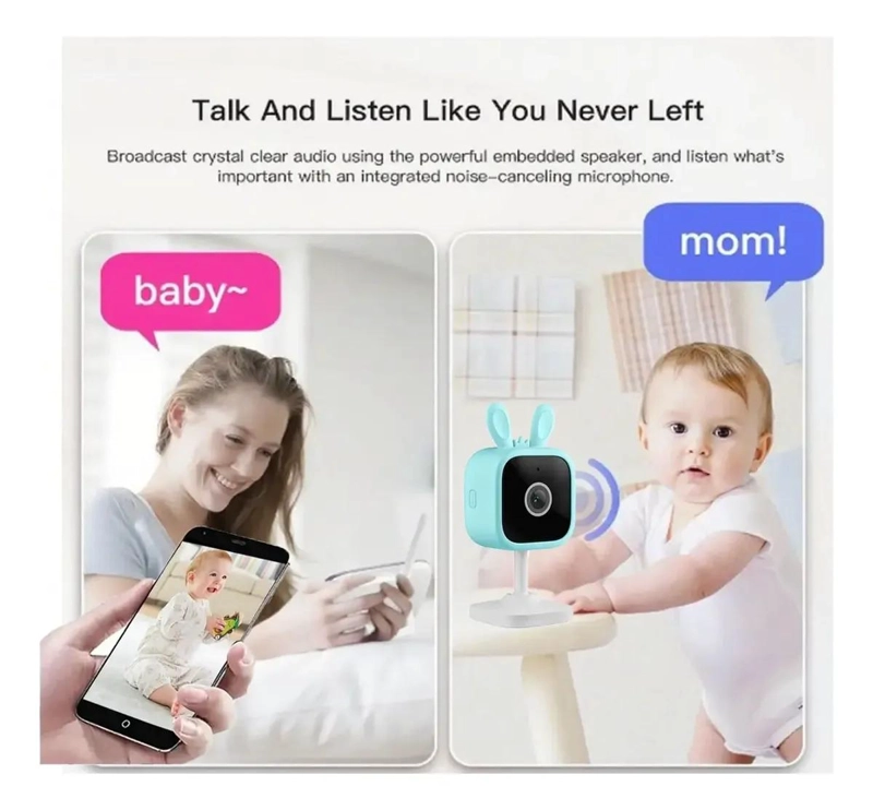 CAMARA DE MONITOREO WIFI CON VISION NOCTURNA Y AUDIO BIDIRECCIONAL - 6