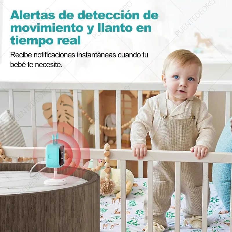 CAMARA DE MONITOREO WIFI CON VISION NOCTURNA Y AUDIO BIDIRECCIONAL - 9