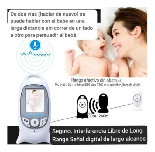 CAMARA DE VIGILANCIA PARA BEBE S CON VISION NOCTURNA Y WI-FI - 2