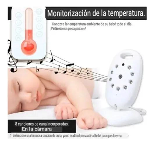 CAMARA DE VIGILANCIA PARA BEBE S CON VISION NOCTURNA Y WI-FI - 4