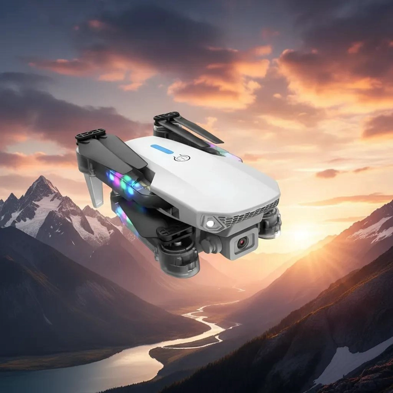 DRONE CON CAMARA 4K Y CONTROL REMOTO PARA DIVERSAS ACTIVIDADES - 9