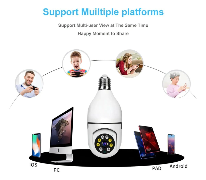 CAMARA DE SEGURIDAD SMART WIFI CON VISION NOCTURNA - 4