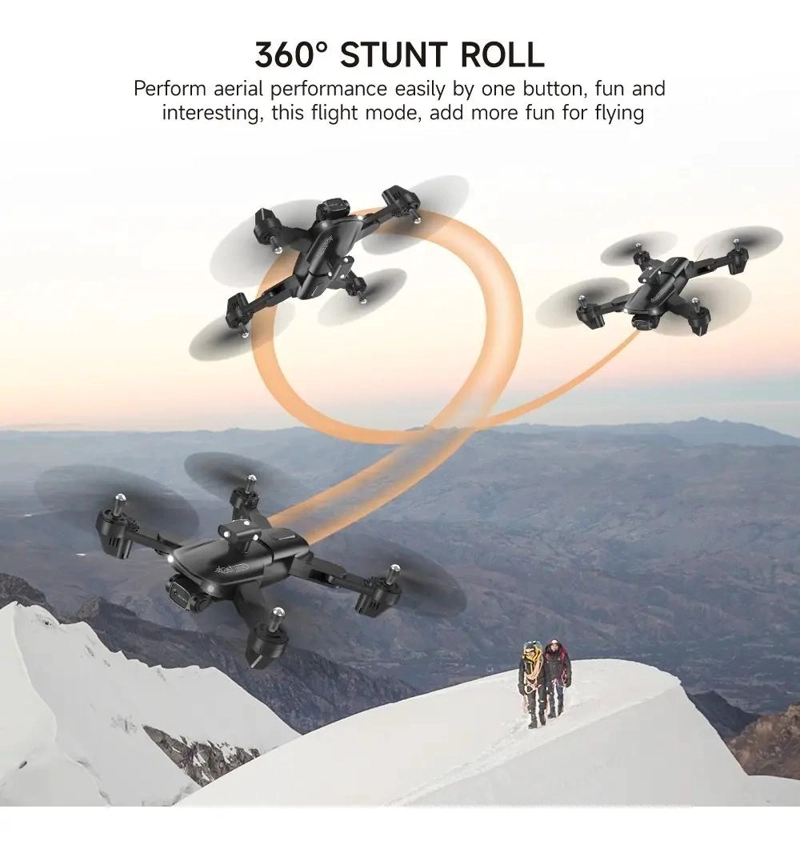 MINI DRONE DOBLE CAMARA FULL HD CON CONEXION WIFI - 3