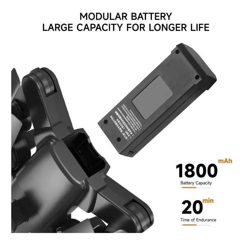 MINI DRONE DOBLE CAMARA FULL HD CON CONEXION WIFI - 5