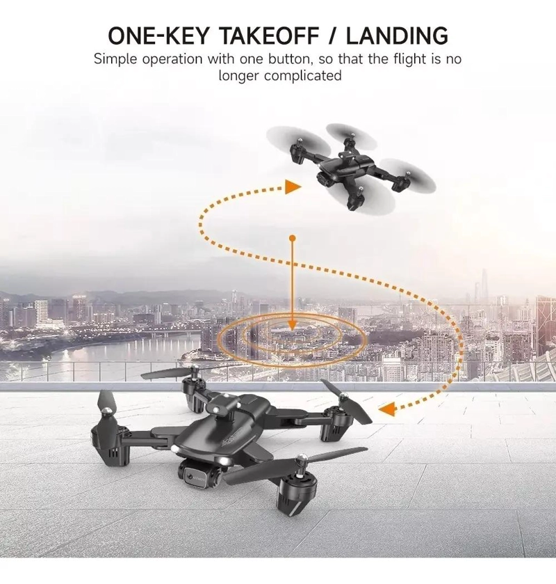 MINI DRONE DOBLE CAMARA FULL HD CON SENSOR DE GRAVEDAD - 3
