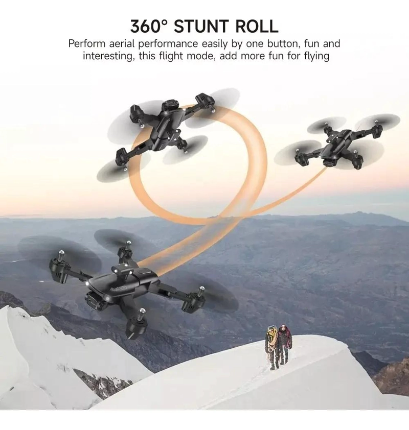 MINI DRONE DOBLE CAMARA FULL HD CON SENSOR DE GRAVEDAD - 4