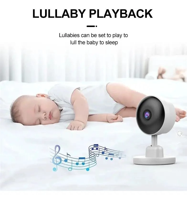 CAMARA DE MONITOREO PARA BEBE S CON PANTALLA LCD DE 2,8 PULGADAS - 3