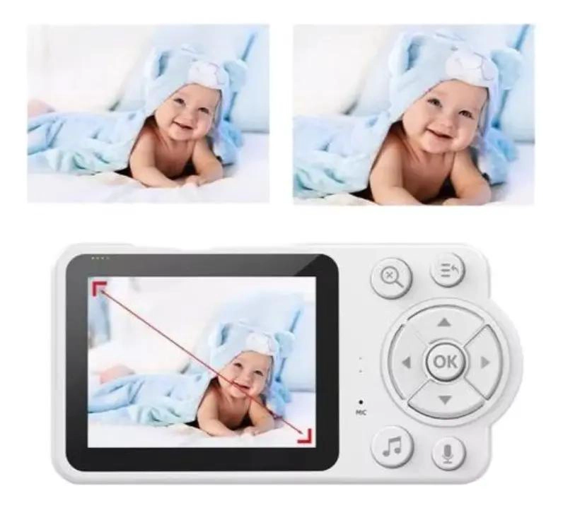 MONITOR DE BEBE  CON CAMARA Y MONITOREO REMOTO - 4