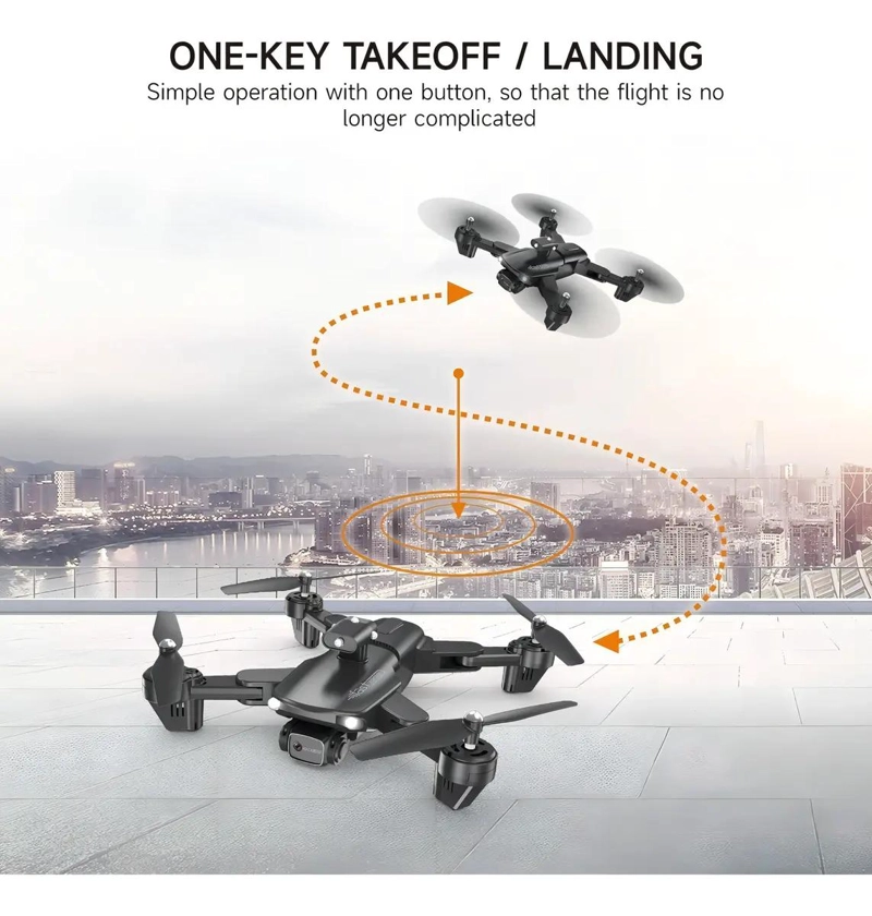 MINI DRONE DOBLE CAMARA FULL HD CON SENSOR DE GRAVEDAD - 3
