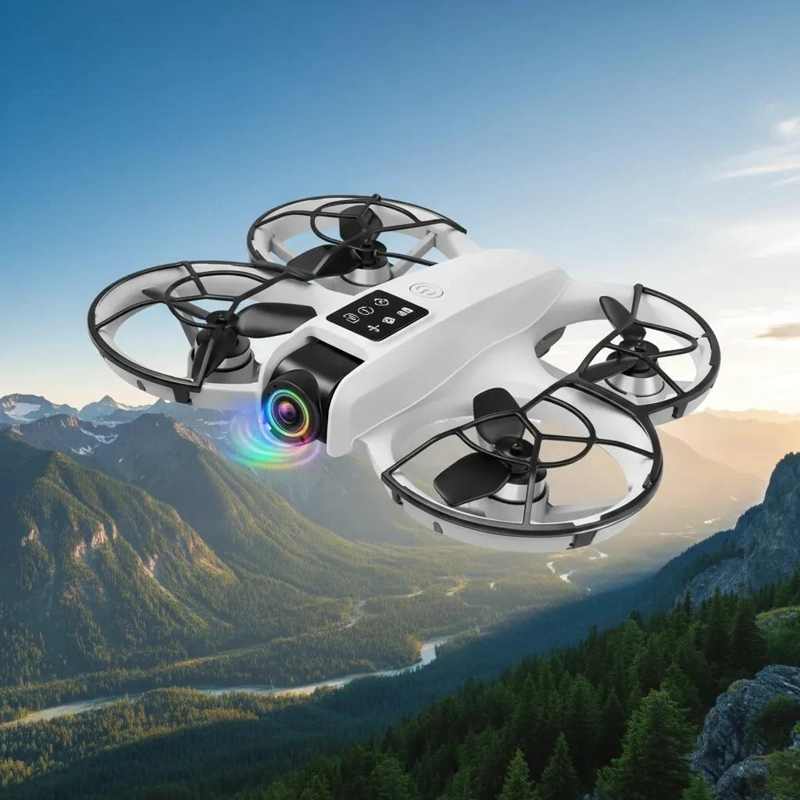 DRONE CON CAMARA LCD Y MOTORES BRUSHLESS PARA VUELO ESTABLE - 7