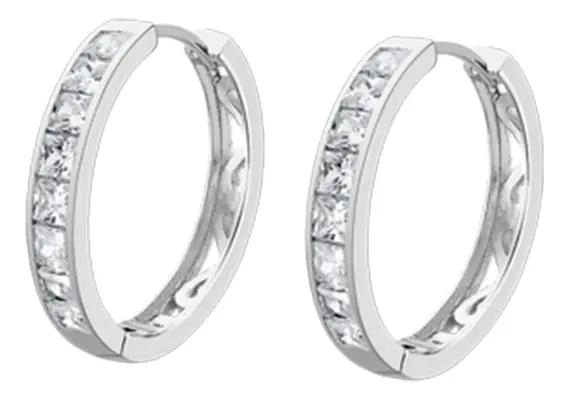 AROS DE PLATA 925 PARA MUJER CON DISEÑO ELEGANTE - 1