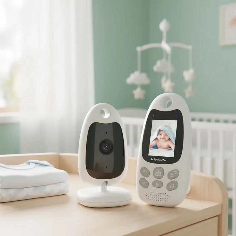 MONITOR DE VIDEO PARA BEBE S CON VISION NOCTURNA Y AUDIO BIDIRECCIONAL - 4