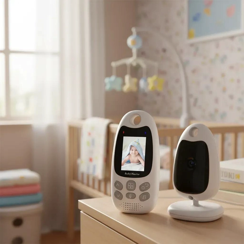MONITOR DE VIDEO PARA BEBE S CON VISION NOCTURNA Y AUDIO BIDIRECCIONAL - 5